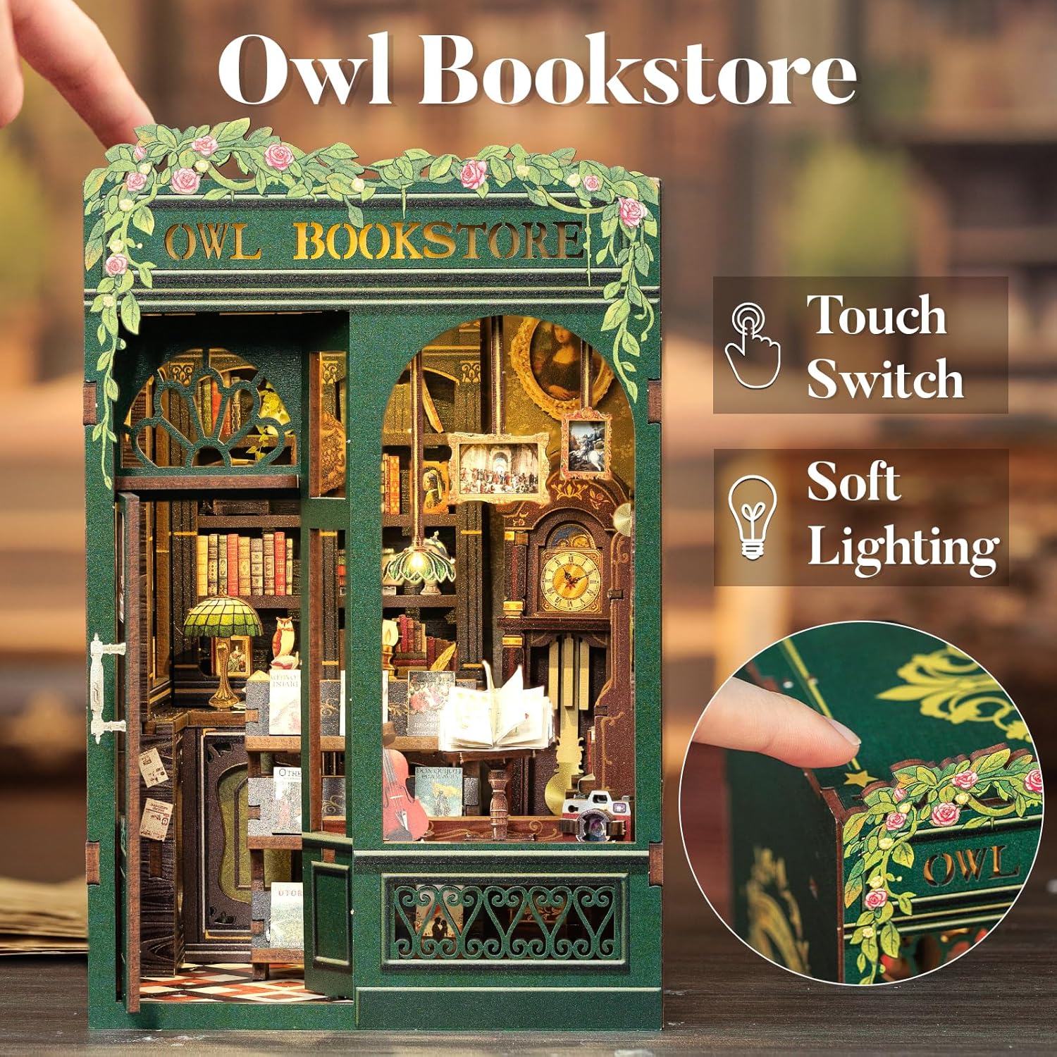 Owl Bookstore Book Nook MW-21574_3