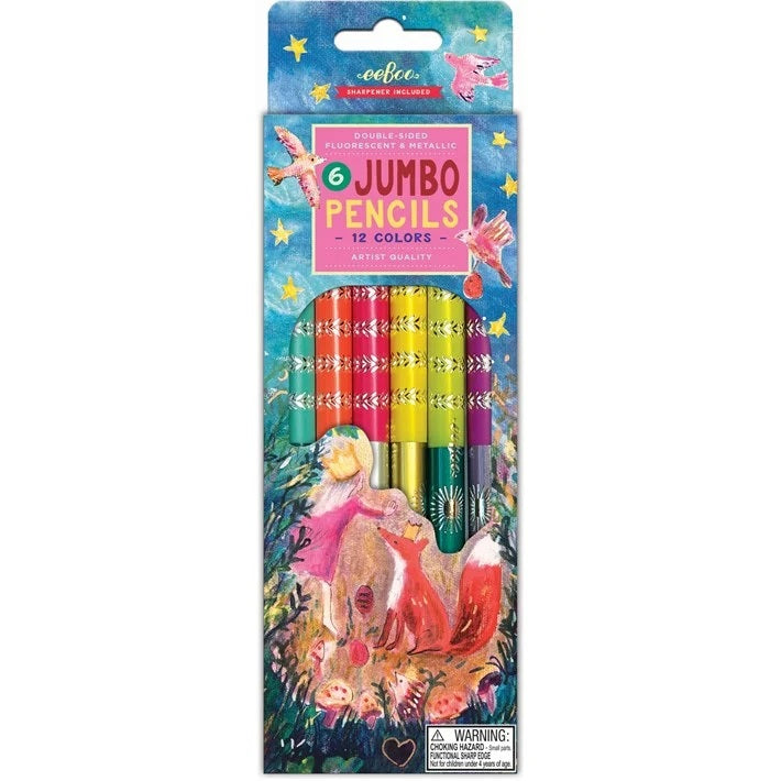 King Fox Jumbo Pencils MW-21586