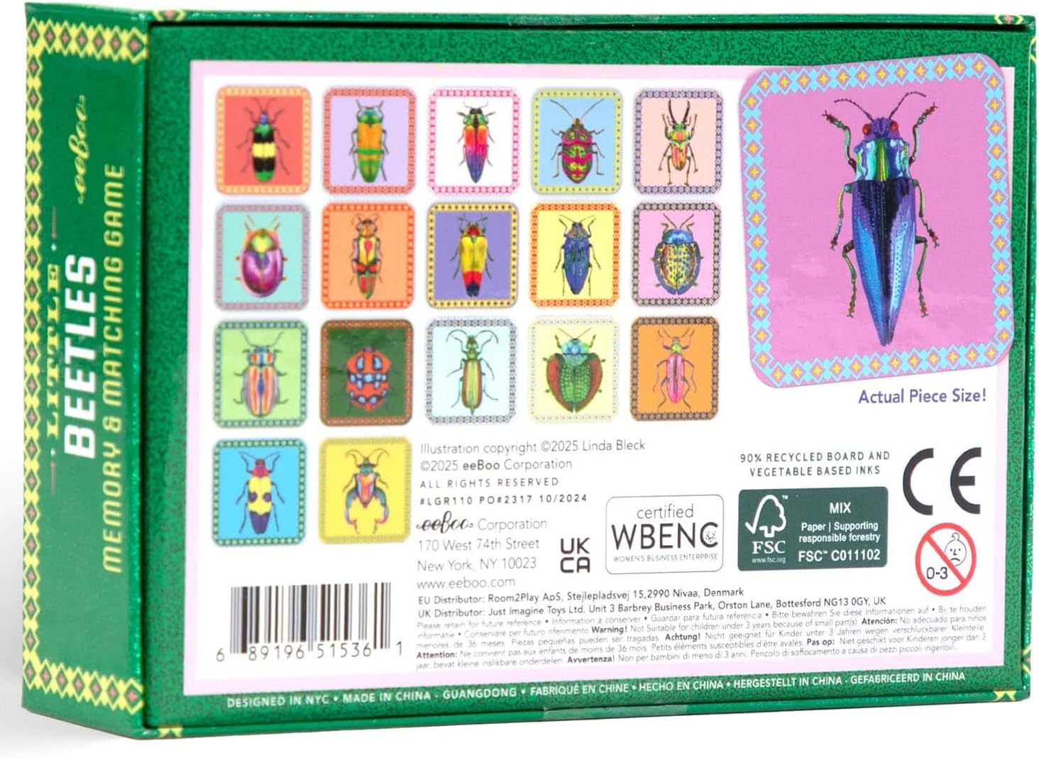 Little Beetles Memory Match MW-21591