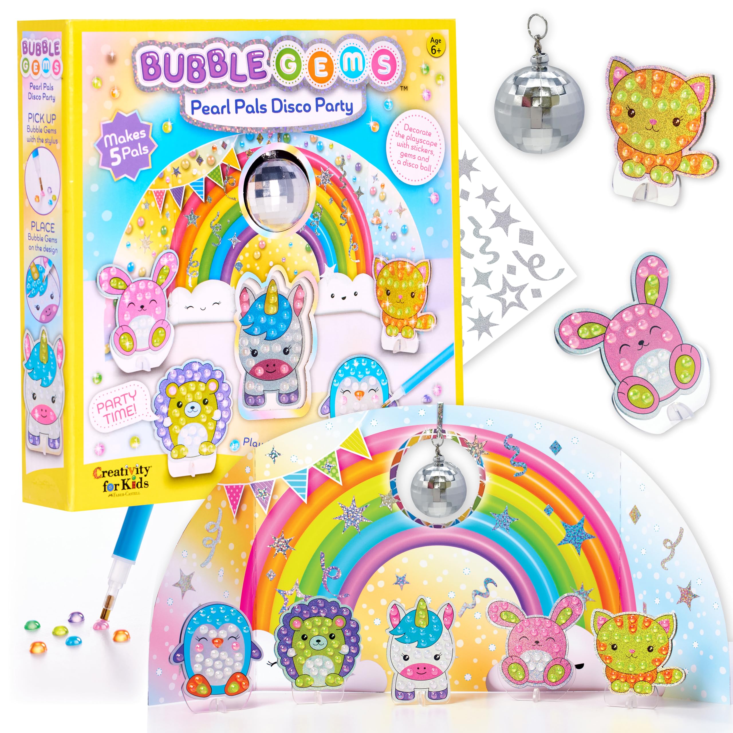 Bubble Gems Disco Party Kit MW-21636