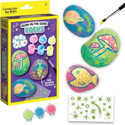 Glow In Dark Rock Painting Kit MW-21638