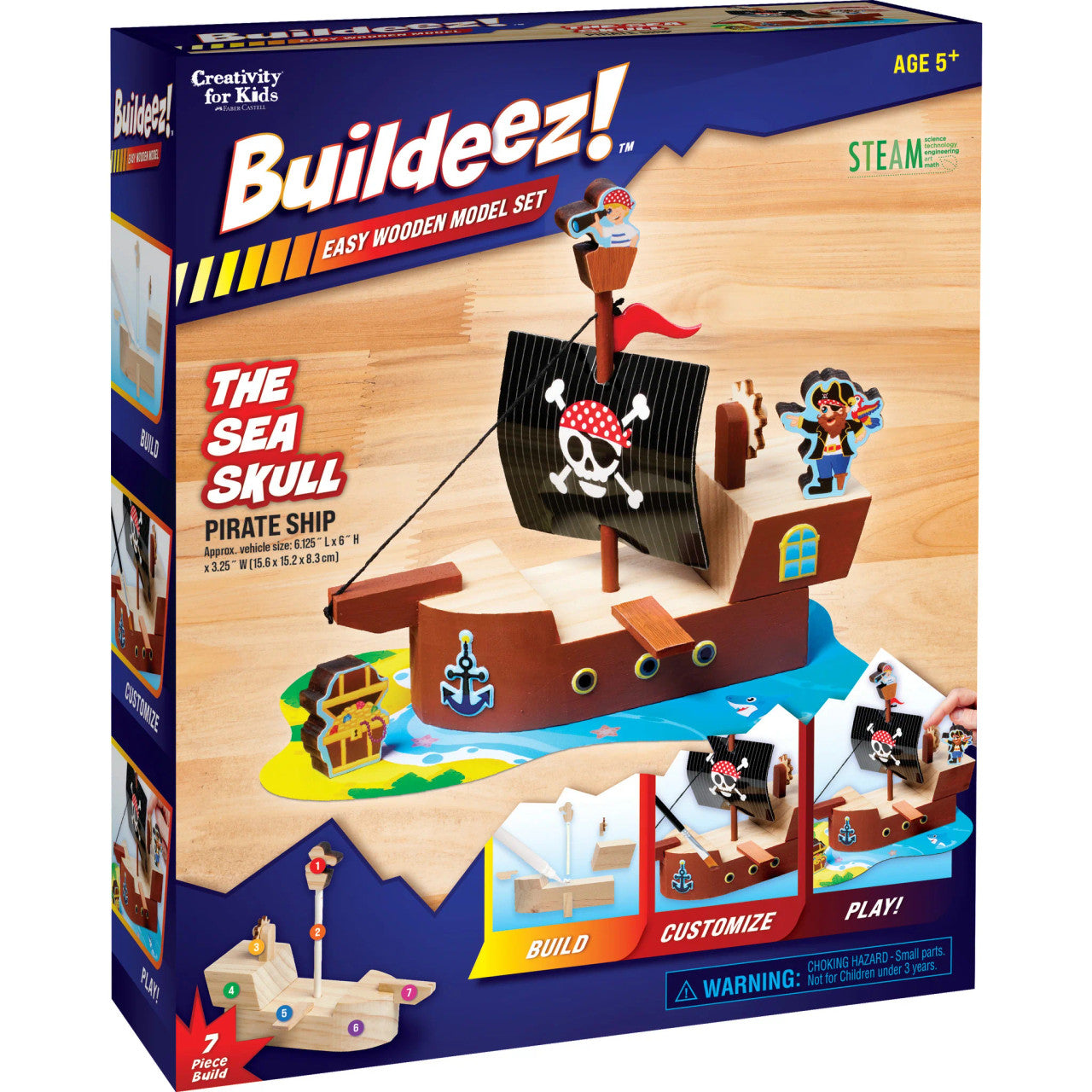 Buildeez Pirate Ship MW-21641