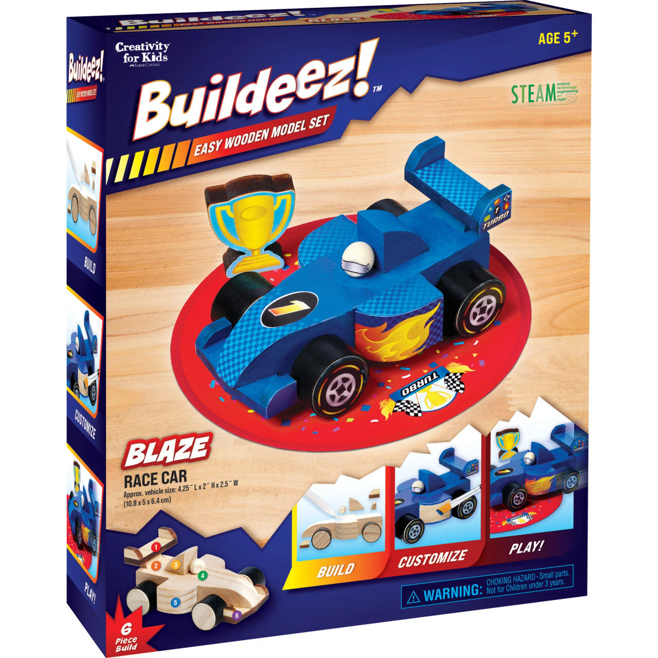 Buildeez Race Car MW-21642