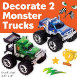 Creativity For Kids Monster Trucks Kit: Customize 2 Monster Truck Toys MW-21644_1