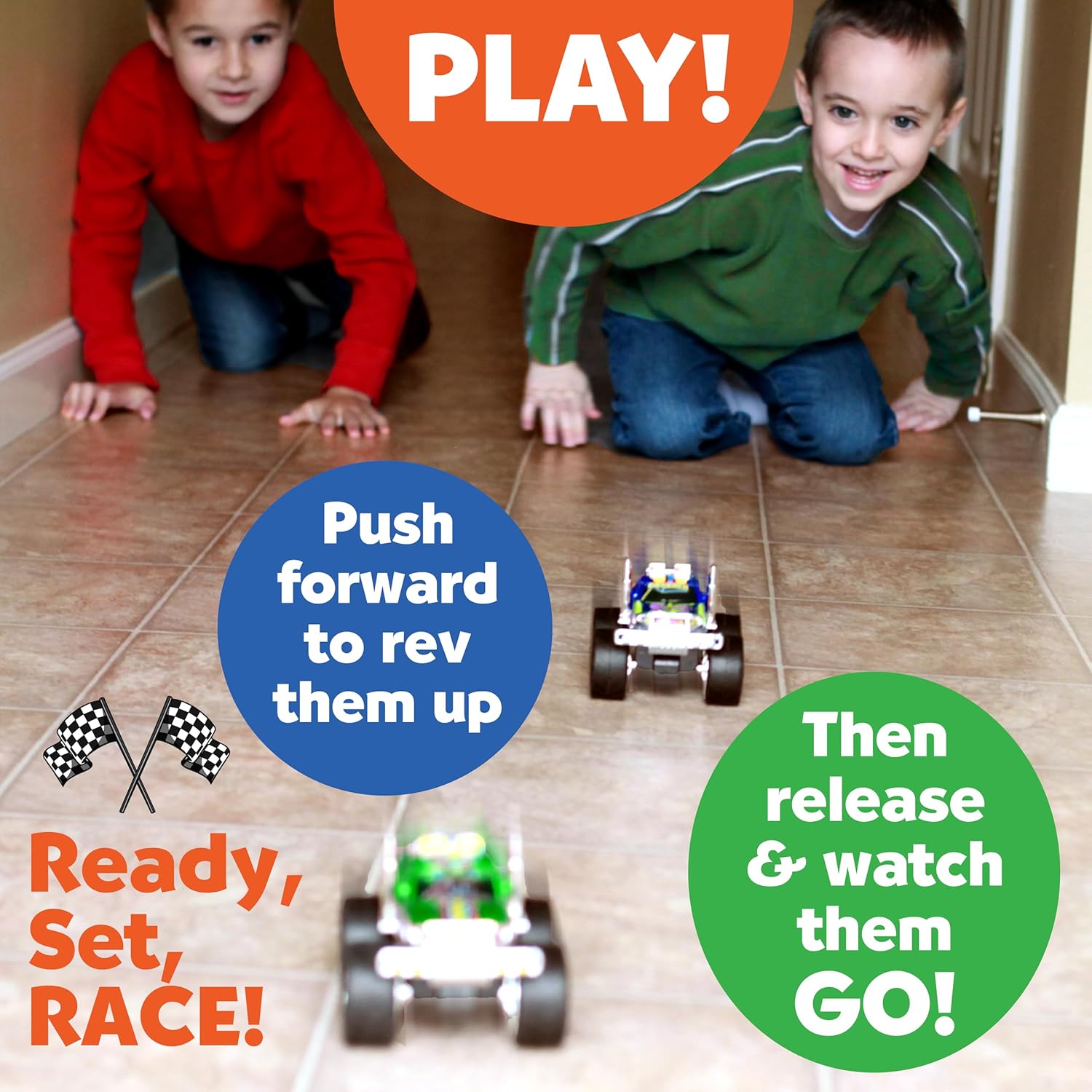 Creativity For Kids Monster Trucks Kit: Customize 2 Monster Truck Toys MW-21644_4
