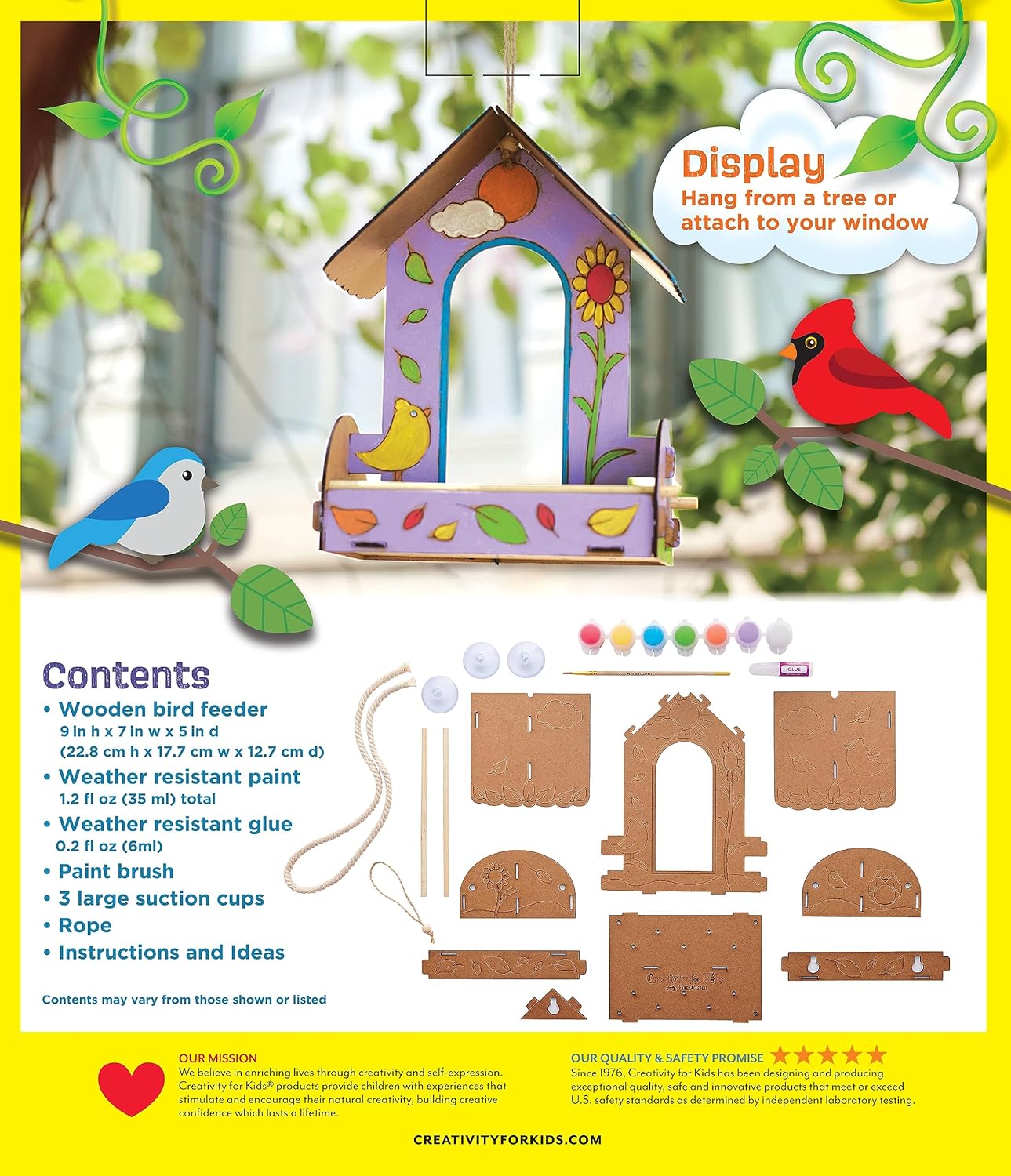 Build Paint Bird Feeder MW-21648_1