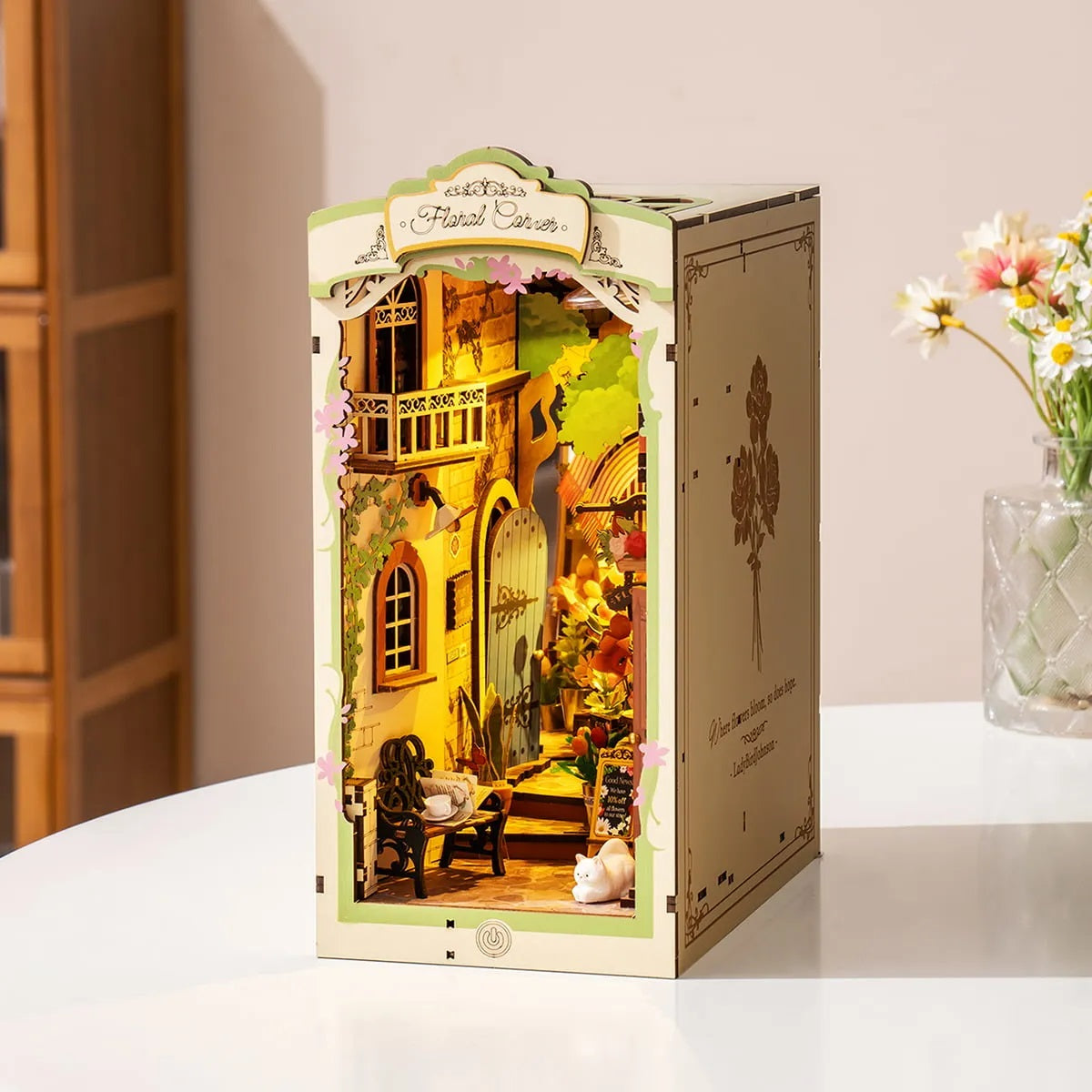 Floral Corner Street Book Nook MW-21649_4
