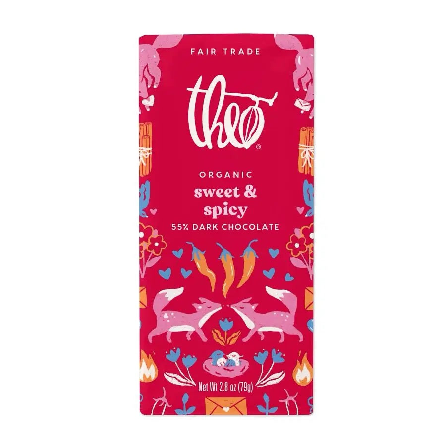 Theo Sweet Spicy 55% Dark Choc MW-21713