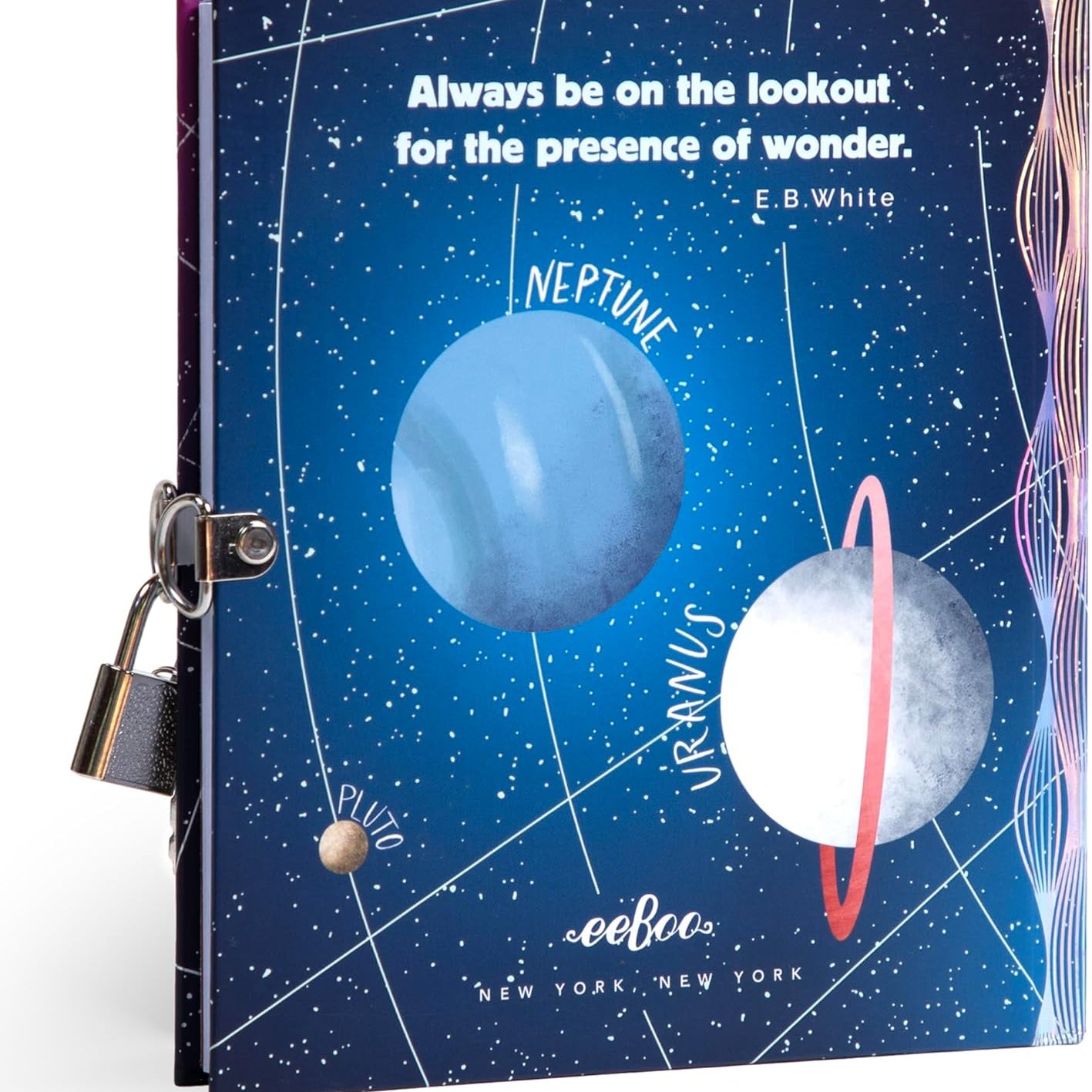 Locking Space Themed Journal MW-21721_1