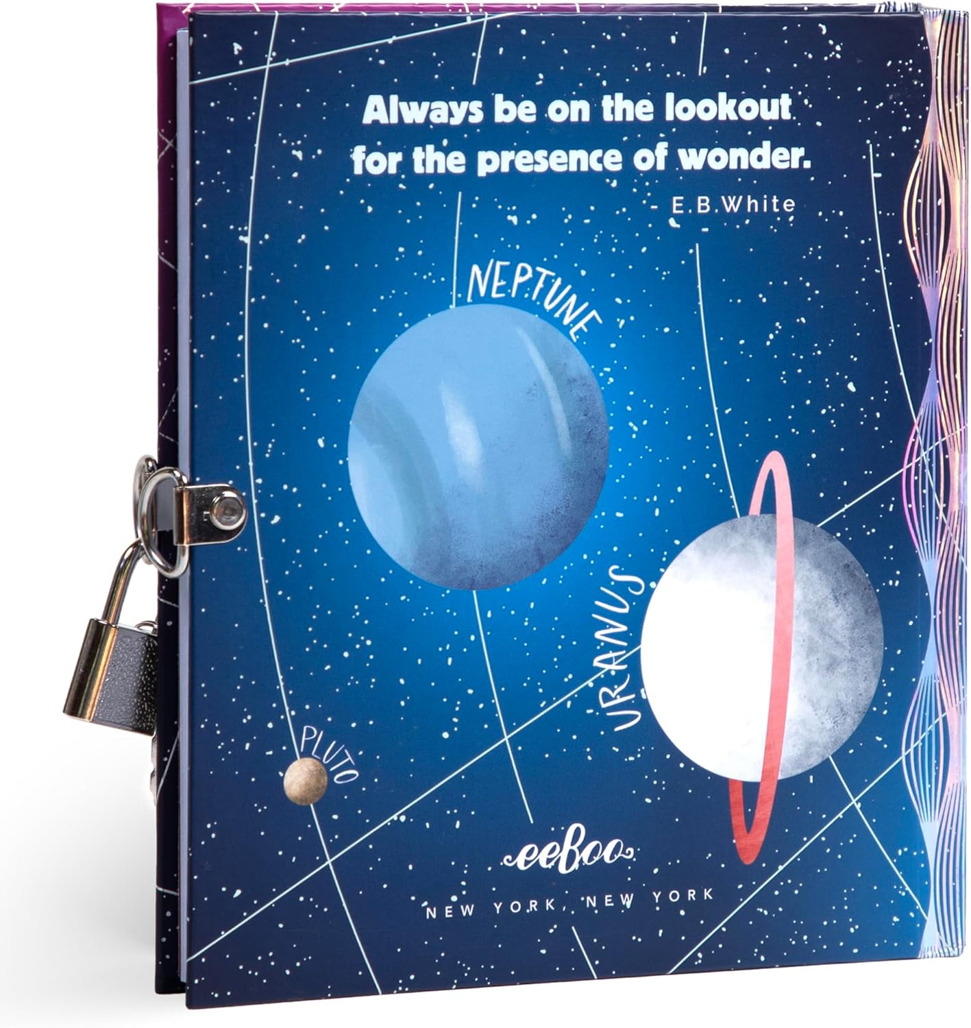 Locking Space Themed Journal MW-21721_1