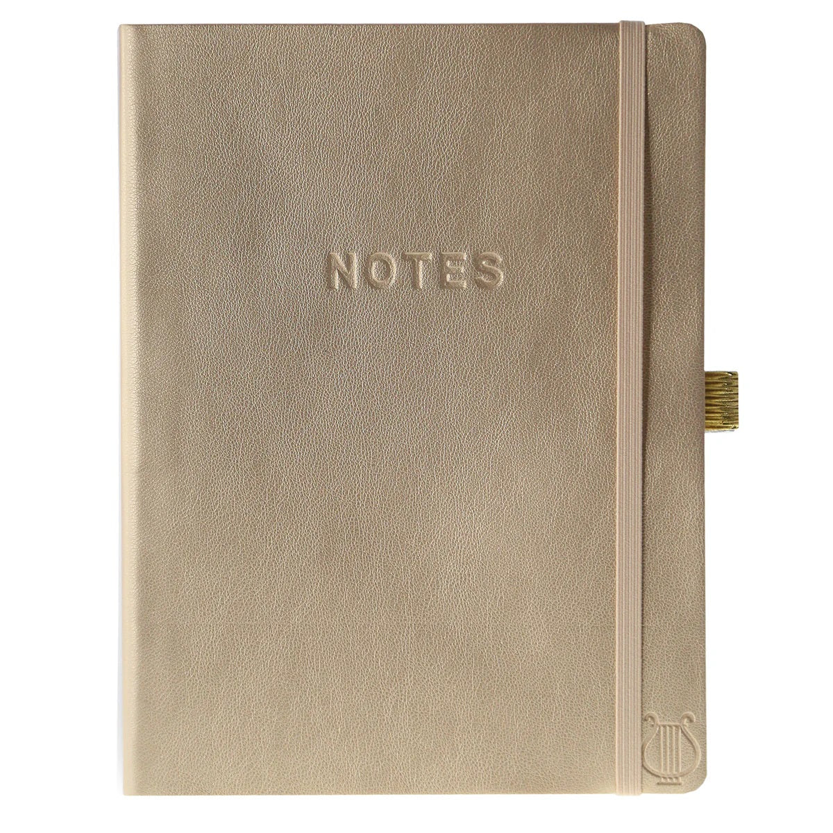 Apollo Collection Gold 6 X 8 Vegan Leather Journal MW-21732
