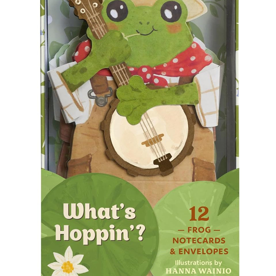 What's Hoppin Notecards Frog MW-21736