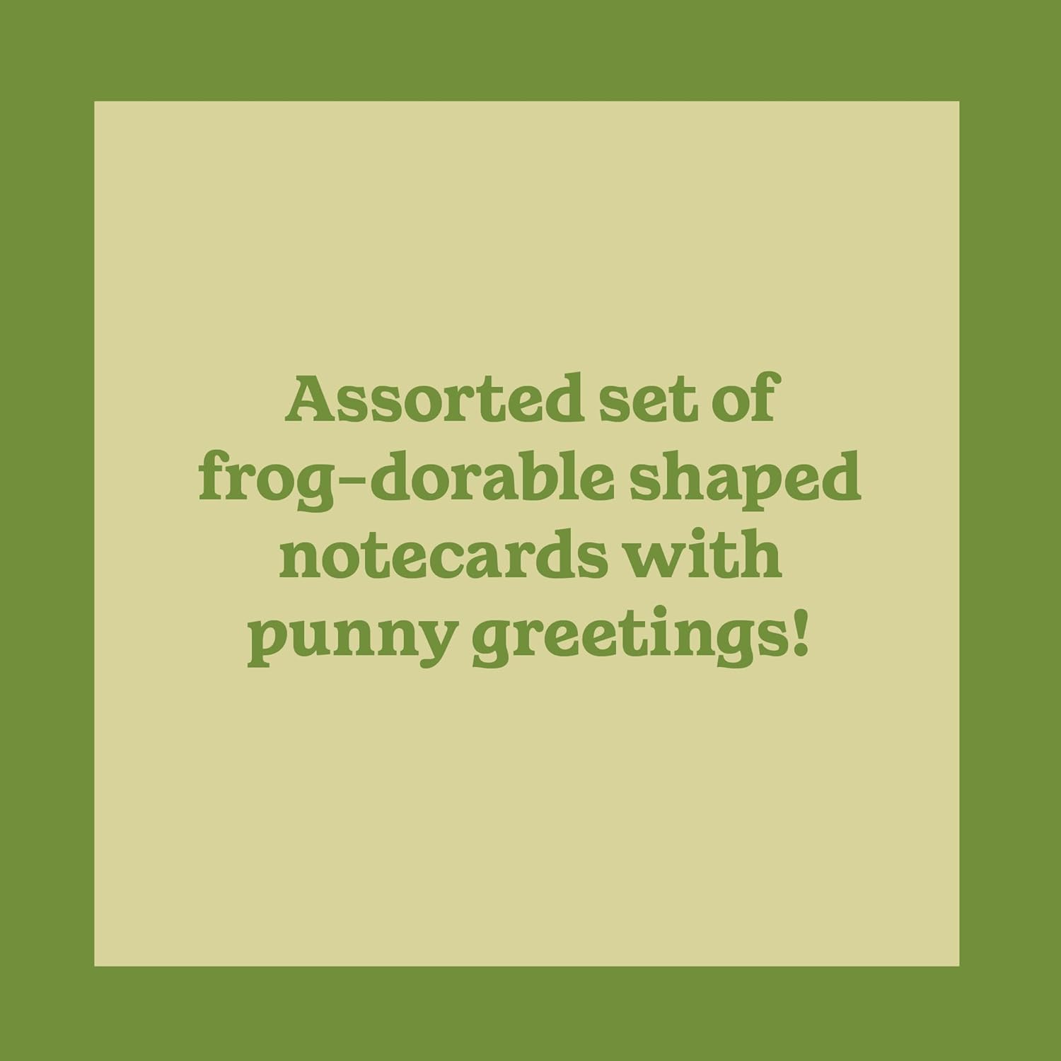 What's Hoppin Notecards Frog MW-21736_1