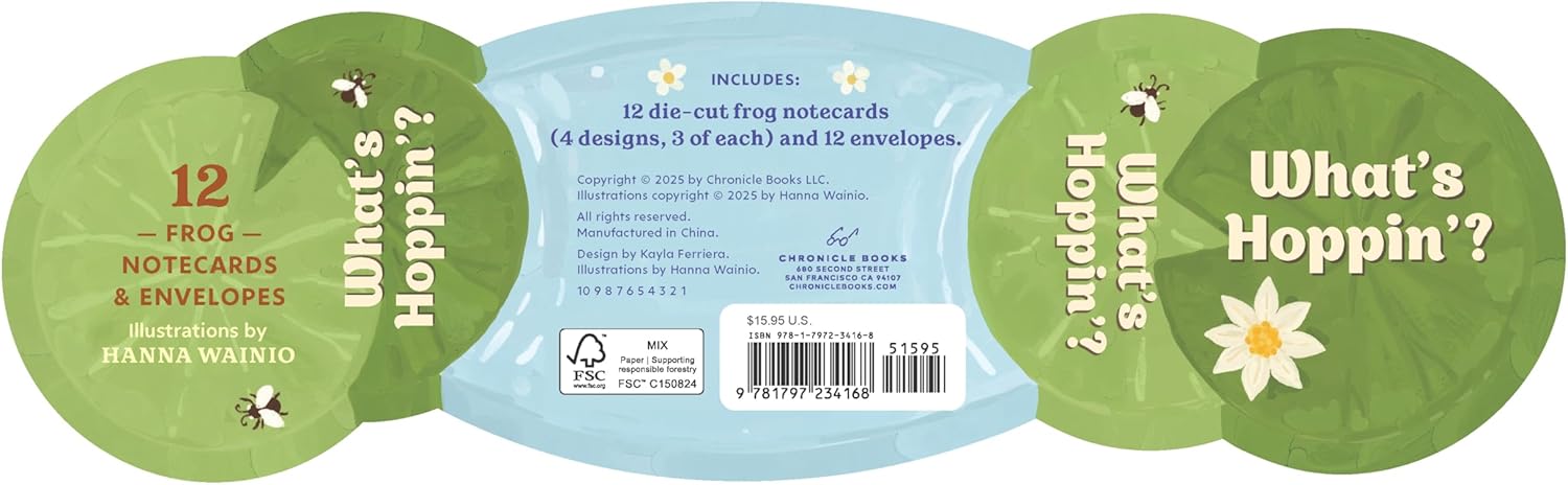 What's Hoppin Notecards Frog MW-21736_8