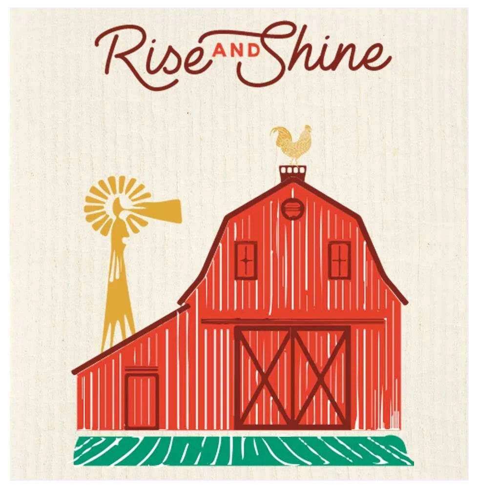 Swedish Dish Cloth Rise Shine MW-21744