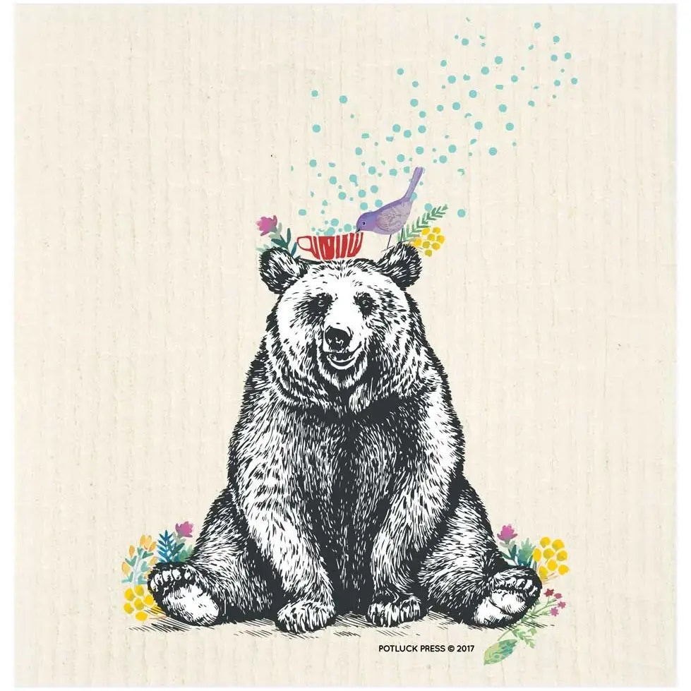Swedish Dish Cloth Bear MW-21745