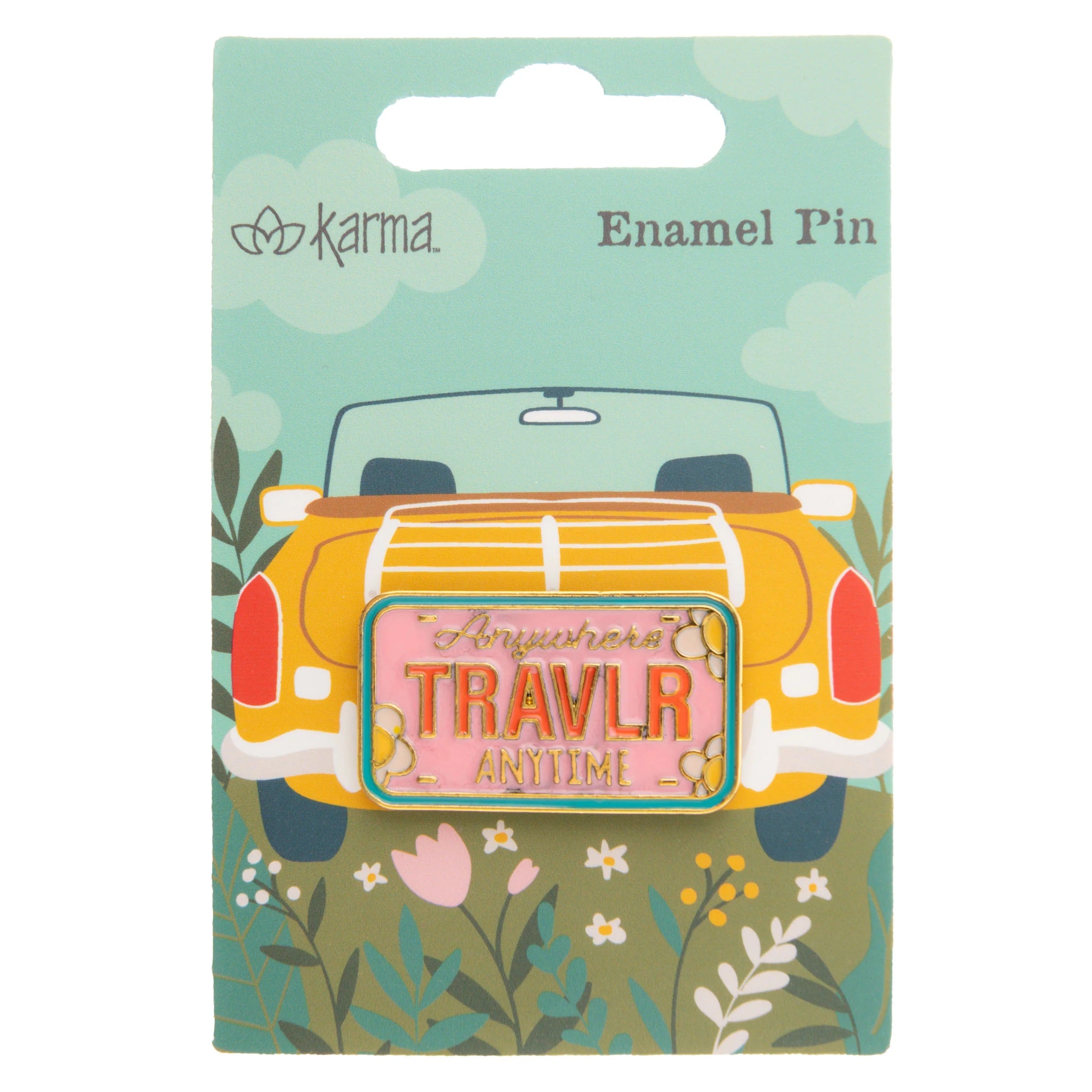 Enamel Pin Traveler Car MW-21762