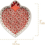 Trinket Tray Heart Flowers MW-21778_3