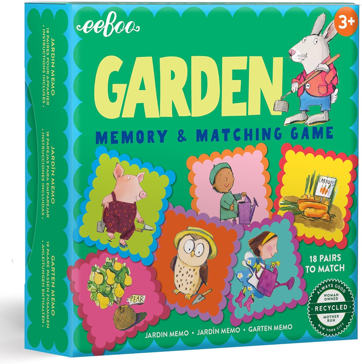 Garden Game Memory Match MW-21800