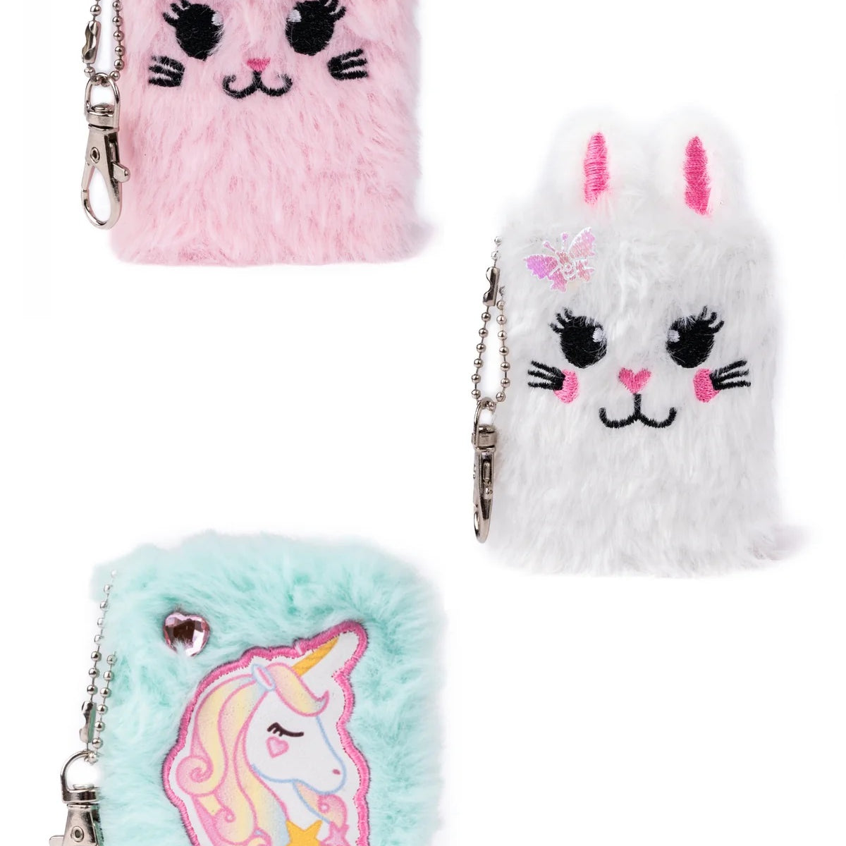 Mini Furry Keychain Journal MW-21812