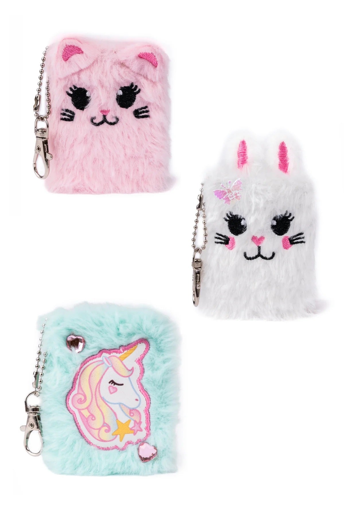 Mini Furry Keychain Journal MW-21812
