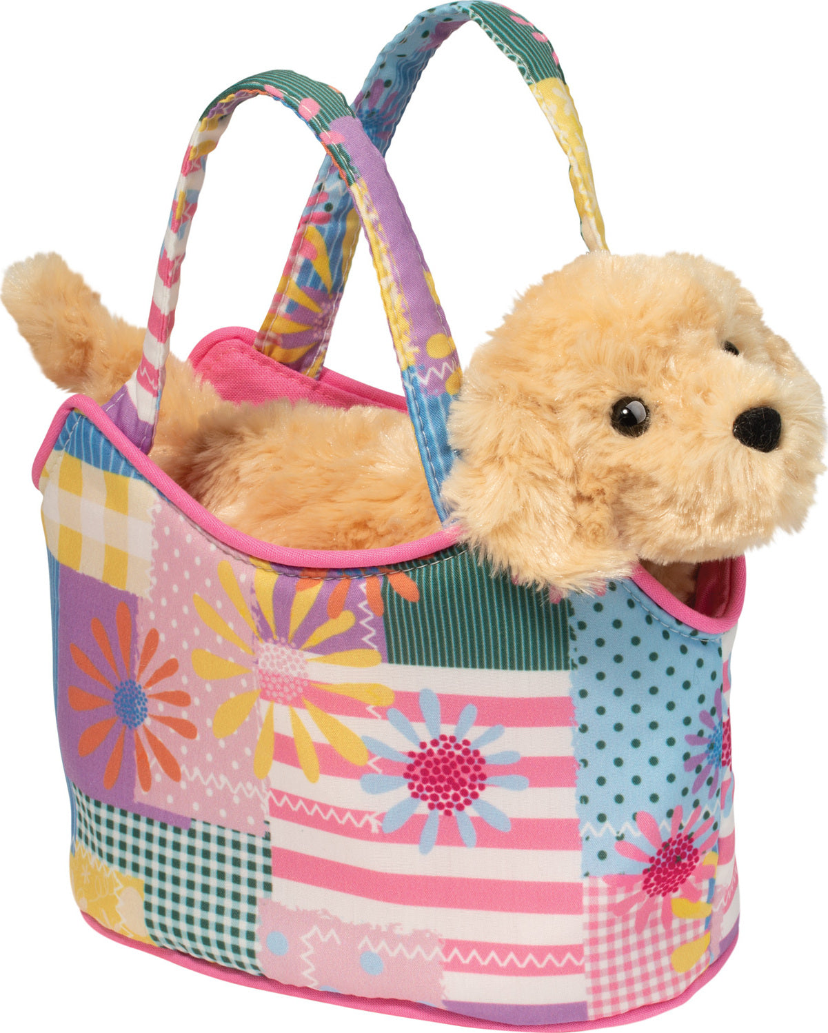 Patchwork Floral Dog Sak MW-21827