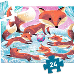 Ginger Fox Silhouette Puzzle MW-21854