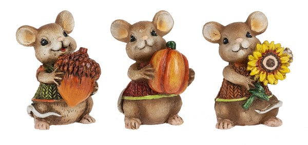 Mice Blessed Thankful Charm MW-21905