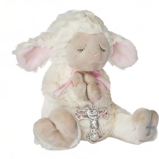 Serenity Lamb Plush Pink MW-21957_3