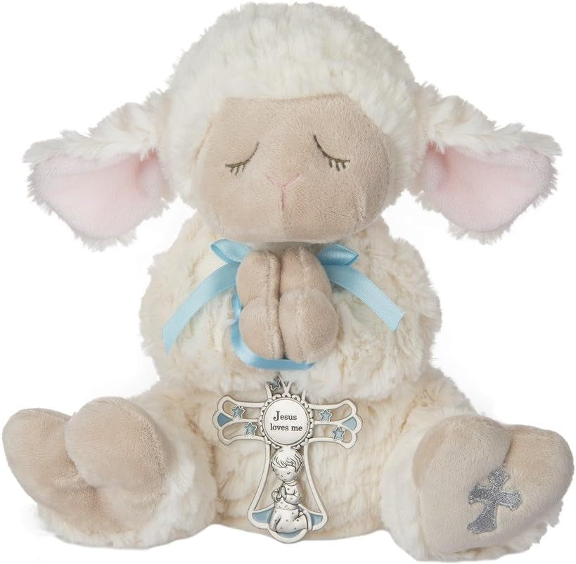 Serenity Lamb Plush Blue MW-21959