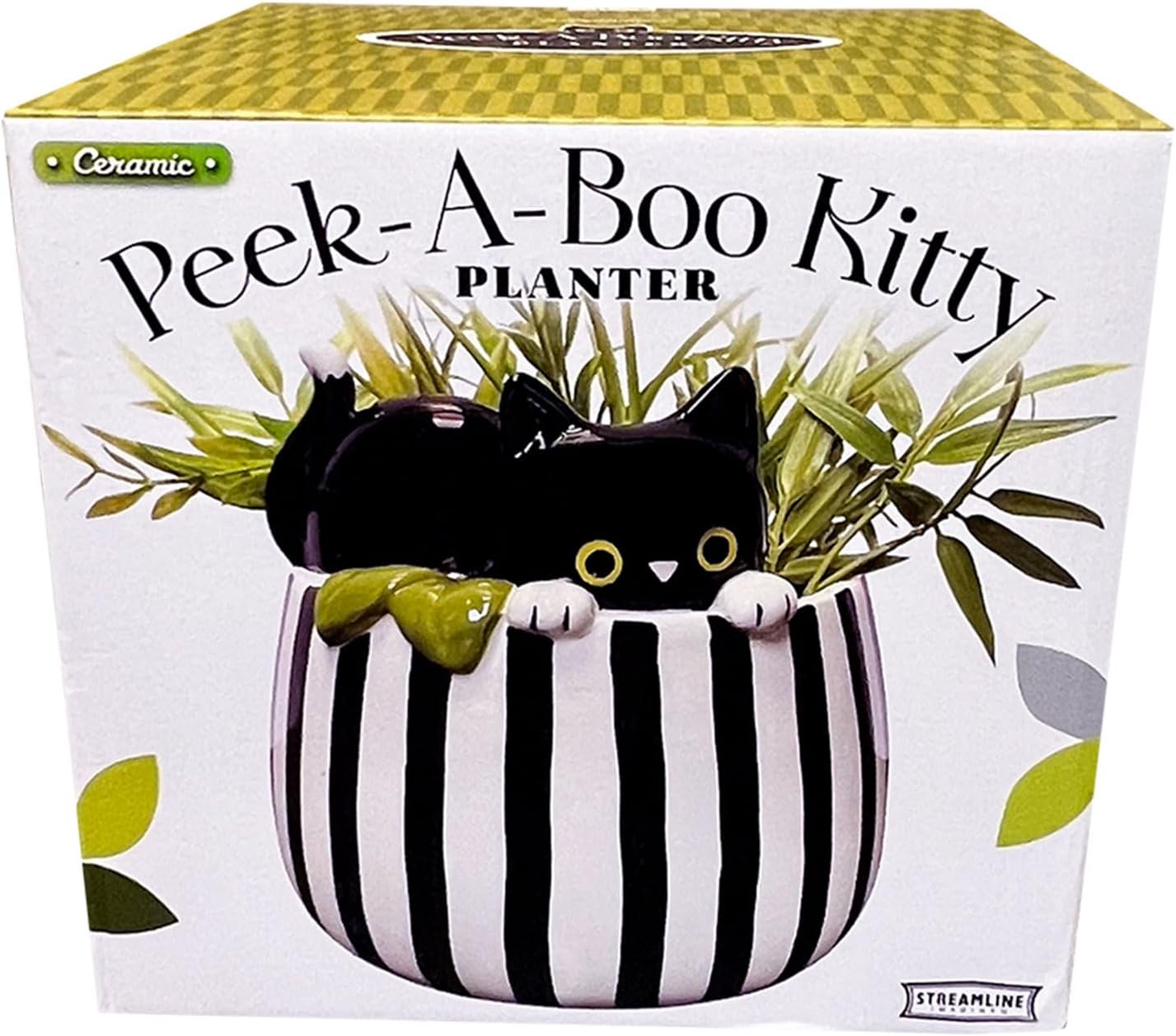 Peek A Boo Kitty Planter MW-21961_3