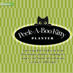 Peek A Boo Kitty Planter MW-21961_4