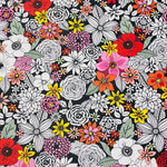 Sketch Flowers Flat Wrap MW-21975