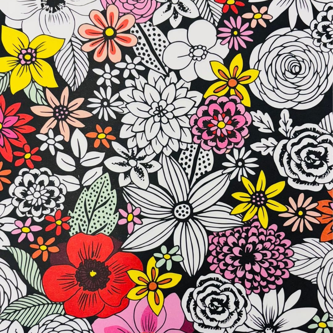 Sketch Flowers Flat Wrap MW-21975_3d330020-9757-4046-8c8d-cc1bb8782661