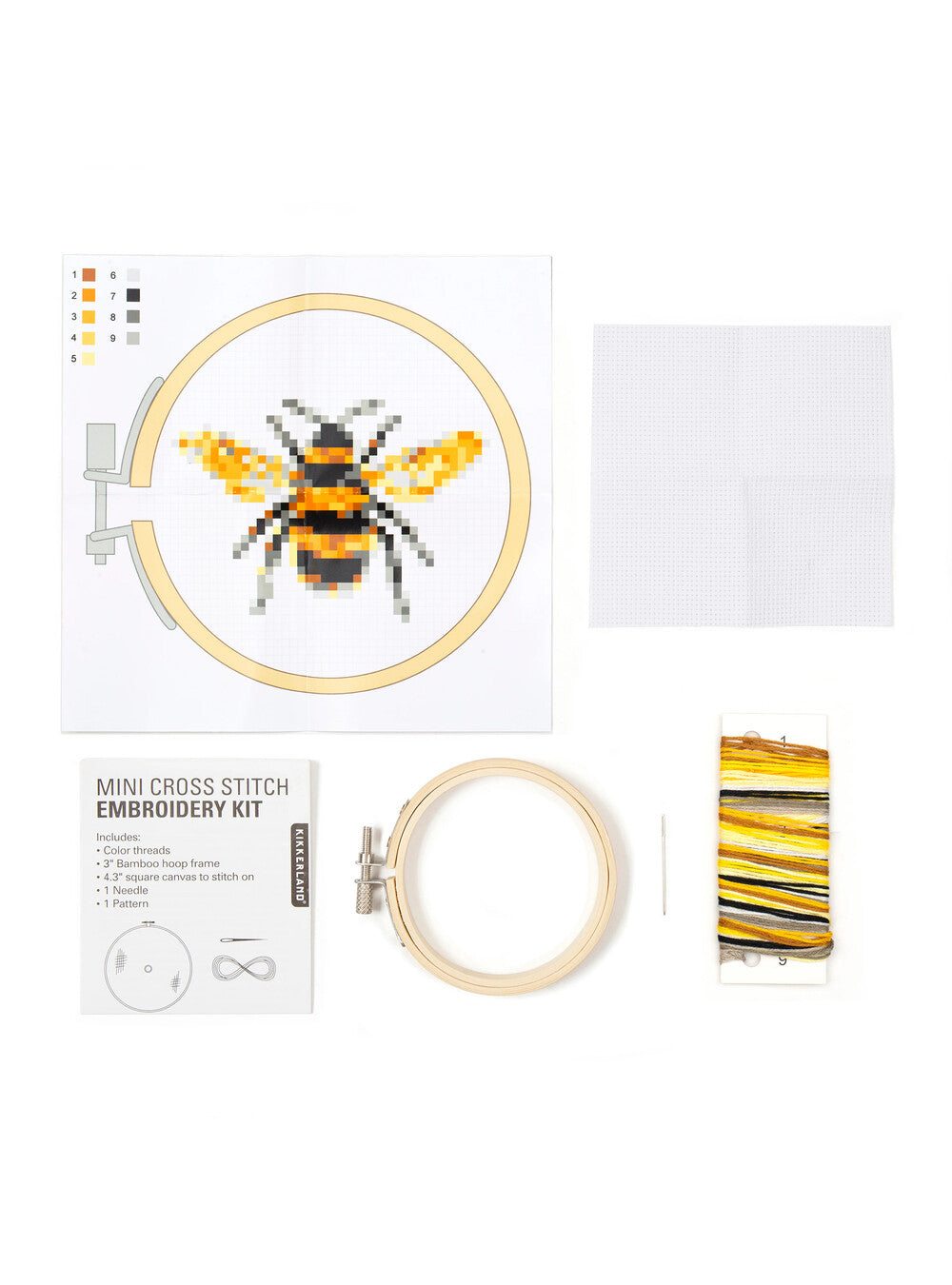Cross Stitch Kit Bee MW-21987_e685d200-b52f-4398-b215-220e21965970
