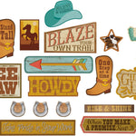 Wild West Bulletin Board Set MW-22004