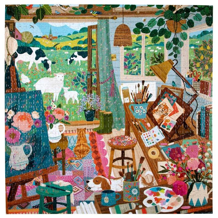Puzzle 1000 Artist's Cottage MW-22013_af3412a2-896b-4e3c-8e91-02e4fc69a4b0