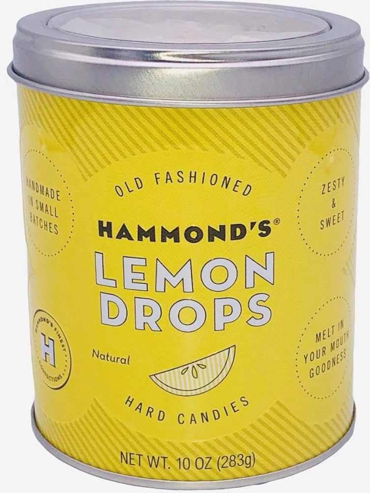 Natural Lemon Drops 4Oz Bag MW-22044