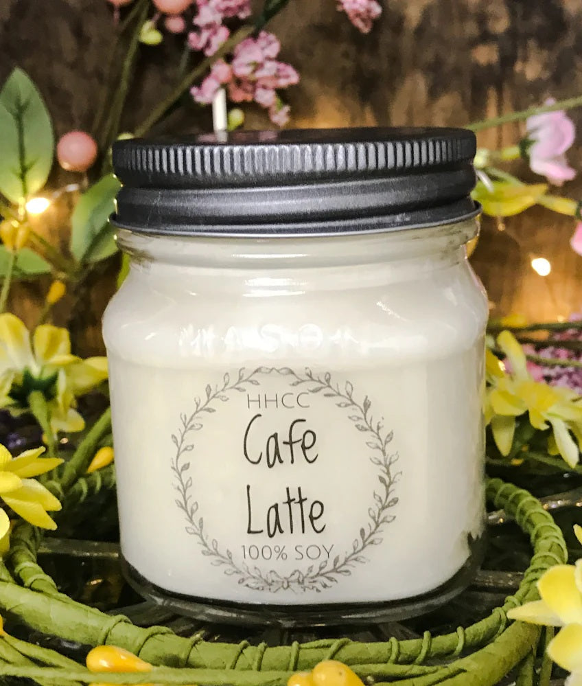 Cafe Latte 8Oz Candle MW-22092