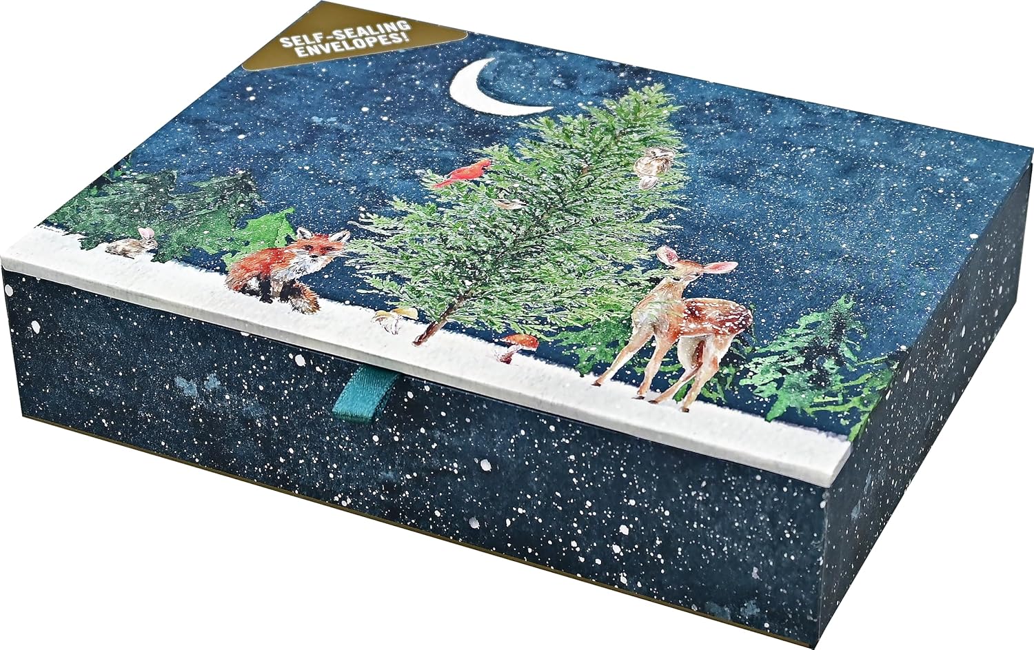Xmas Cards Moonlit Forest Frie MW-22111_4