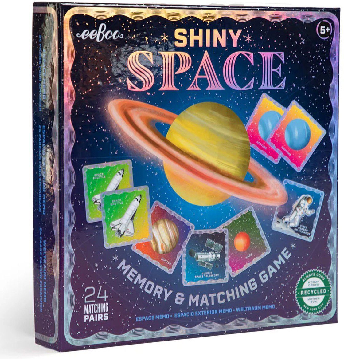 Shiny Space Memory Match MW-22112