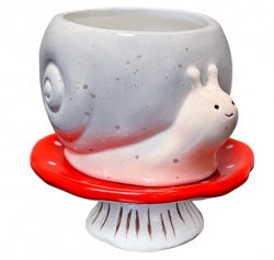 Snail Mushroom Planter MW-22115
