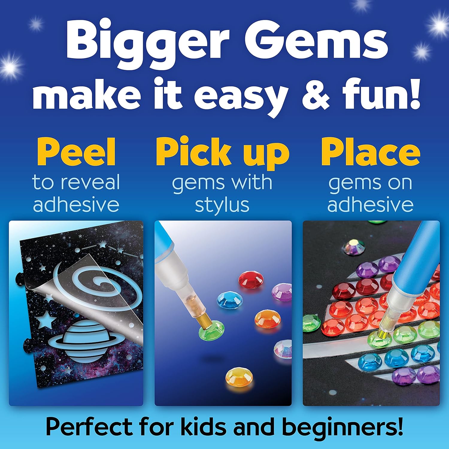 Big Gem Diamond Painting Light - Create Your Own Diy Night Light MW-22167_1