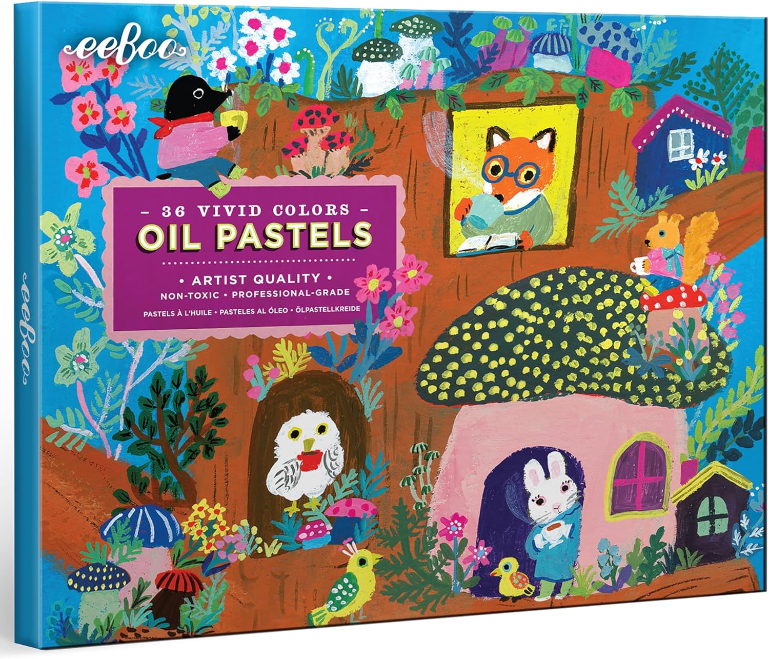 Animal Yumi Oil Pastels MW-22195
