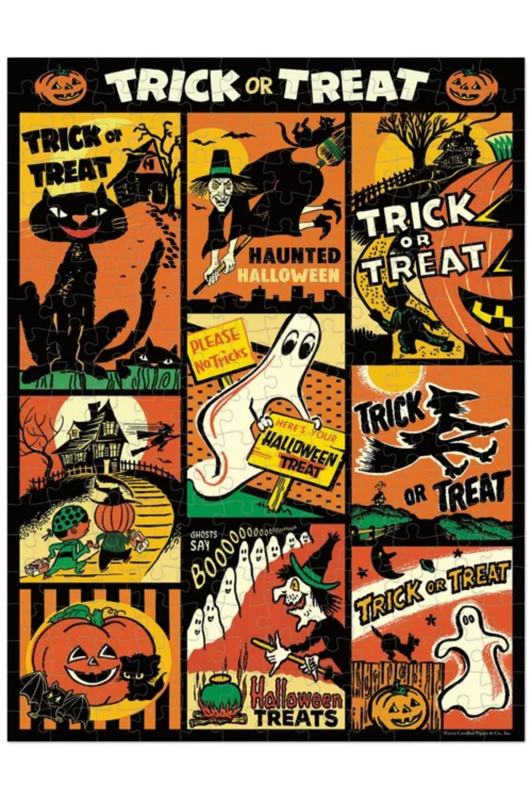 Puzzle Mini Halloween - Cavallini MW-22235
