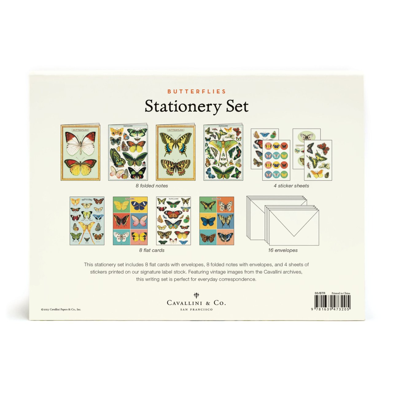 Stationery Set Butterflies MW-22237_3