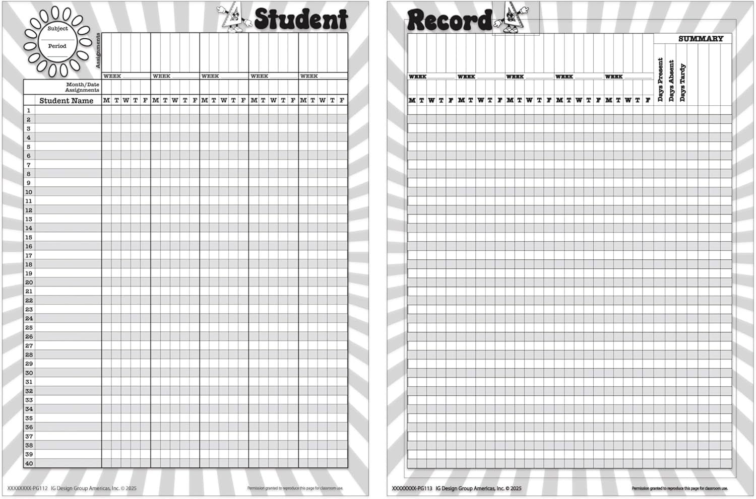 Lesson Record Plan Teacher Era MW-22249_5