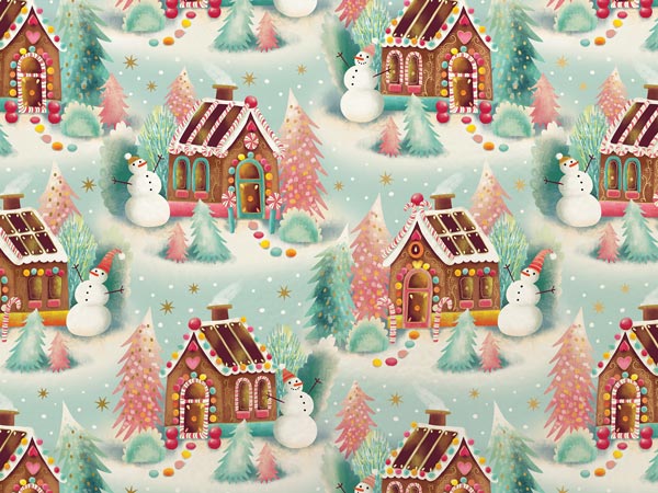 Gingerbread Dreams Roll Wrap MW-22254