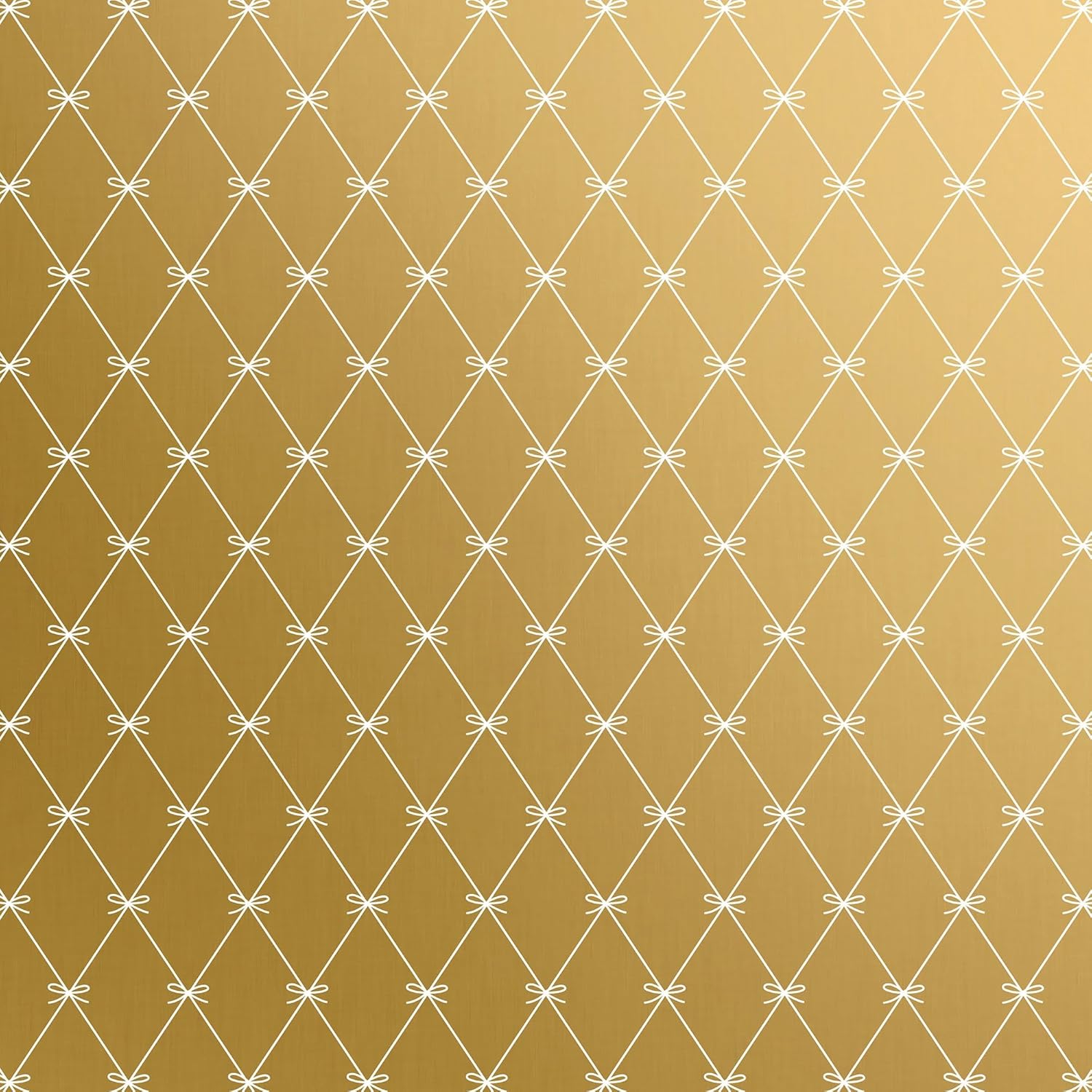 Beautiful Bow Gold Roll Wrap - 10' X 30" MW-22261
