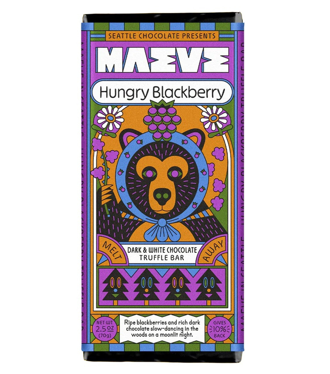 Hungry Blackberry Truffle Bar MW-22276